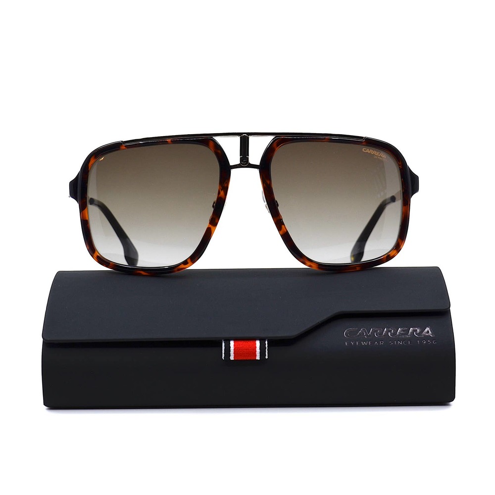 BRAND NEW CARRERA CA 1004/S HAVANA GOLD BROWN MEN'S SUNGLASSES - Picture 8 of 15